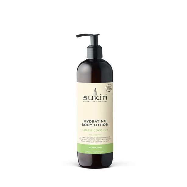 Sukin Hydrating Body Lotion Lime & Coconut 500ml