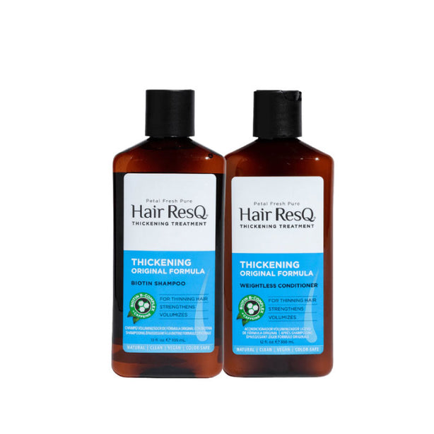 Petal Fresh Hair ResQ Thickening Shampoo 355ml +  Conditioner 355ml (For Normal Hair)