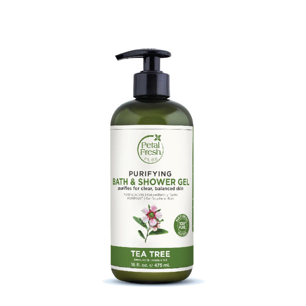 Petal Fresh Purifying Bath & Shower Gel - Tea Tree 475ml