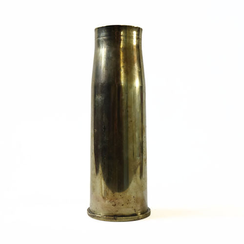 Mobler Vintage authentic medium cartridge case with original engraving 45308 from Sweden mid-century in brass