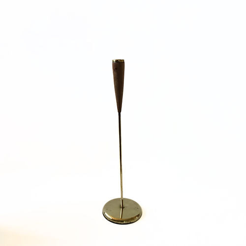 Mobler Vintage medium size copper vase with engravings and handle from Sweden early 1900s