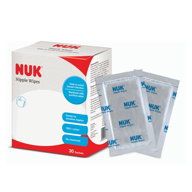 NUK Nipple Wipes 30 Sachet/ Box