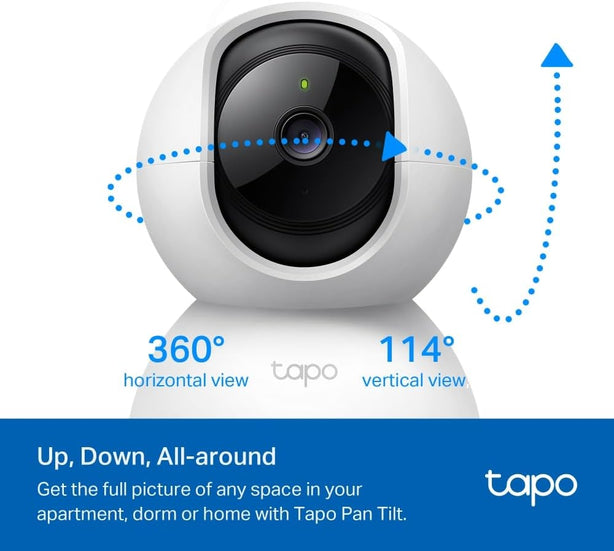 Tp Link Tapo C210 Pan/Tilt Home Security Wi-Fi 3Mp Camera