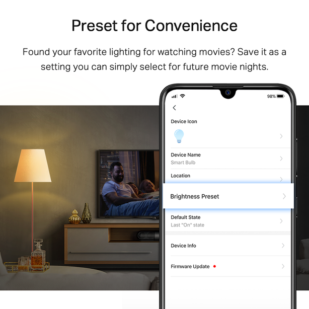 Tp-Link Tapo L510E Dimmable Smart Light Bulb