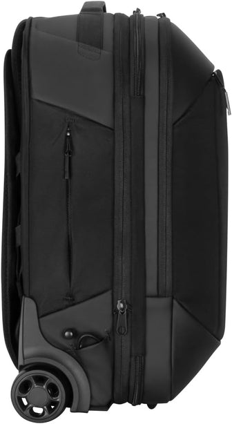 15.6” Ecosmart® Mobile Tech Traveler Rolling Backpack - Black