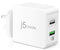 J5Create 2-Port USB 30W Charger W/ QC3.0
