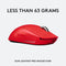 Logitech Pro X Superlight Lightspeed Wireless Gaming Mouse - Red