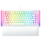 Razer Blackwidow V4 75% - Hot-Swappable Mechanical Gaming Keyboard - White Edition - Us Layout - World Packaging