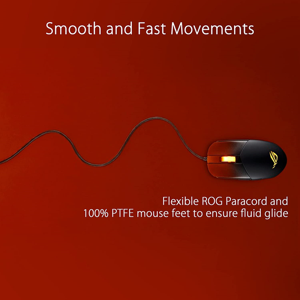 Asus Rog Strix Impact Iii Wired Rgb Gaming Mouse