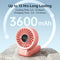 JISULIFE HANDHELD FAN LIFE7 3600MAH-PINK