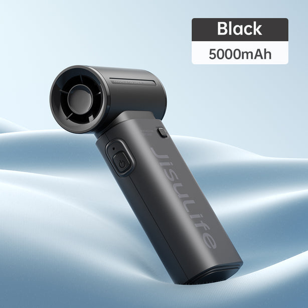 JISULIFE HANDHELD FAN LIFE9 5000MAH-BLACK