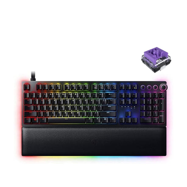 Razer Huntsman V2 - Wired Optical RGB Mechanical Gaming Keyboard