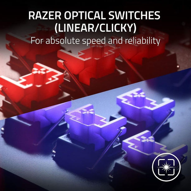 Razer Huntsman V2 - Wired Optical RGB Mechanical Gaming Keyboard