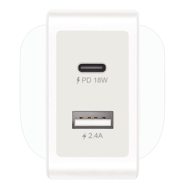 J5Create 30W 2-Port PD USB-C Mobile Charger Power Delivery & Quick Charge