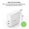 Belkin Dual Usb-C Pd Wall Charger 40W