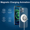 iWALK Magnetic Wireless Charger 15W with Phone Finger Ring Built in USB-C Cable