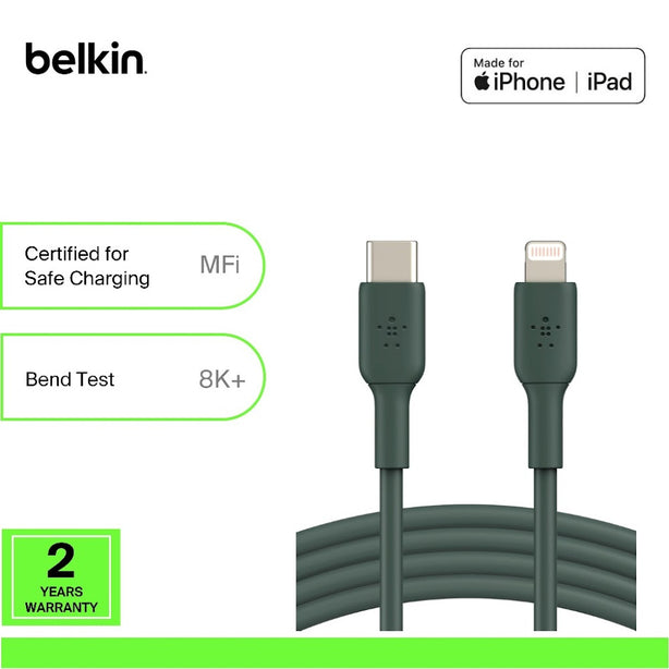 Belkin Boost Charge USB-C to Lightning Cable 1 Metre