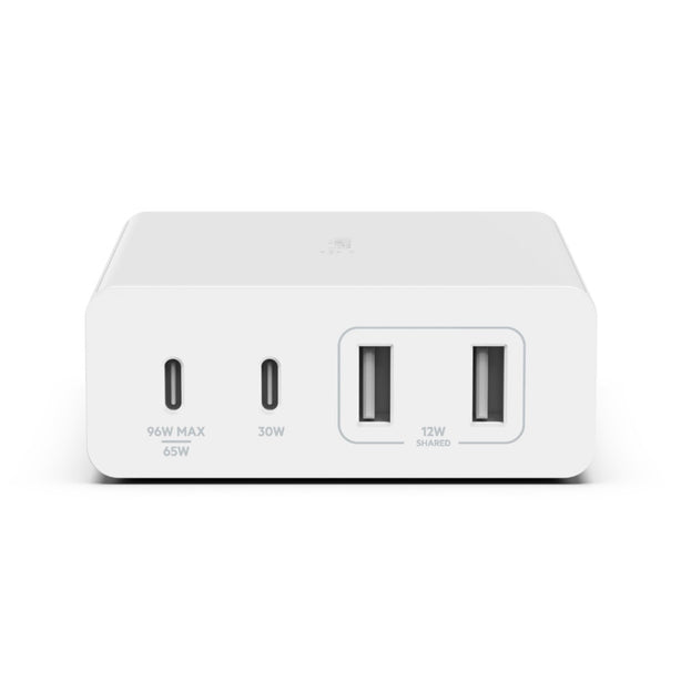 Belkin 108W Usb-C Charger, Gan, 4-Port, 2M Cord