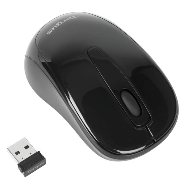 Targus W600 Wireless Optical Mouse (Black) - Compact size