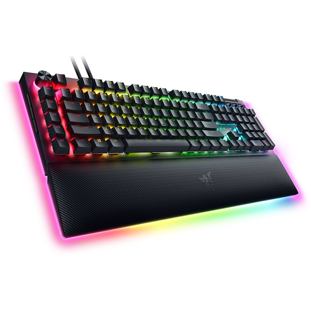 Razer Blackwidow V4 Pro - Mechanical Gaming Keyboard (Yellow Switch)