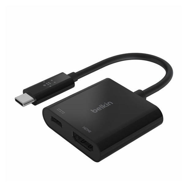 Belkin Adapter Usb-C To Hdmi 60W Pd Black