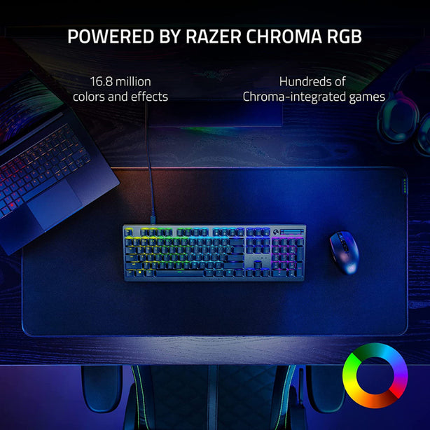 Razer Deathstalker V2 - Low Profile Optical Gaming Keyboard (Linear Red Switch)