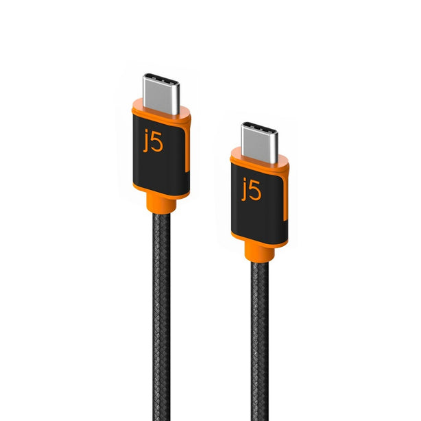 J5Create USB C To USB Type C SYNC And Charge Cable 1.8M/ 60W