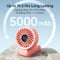 JISULIFE HANDHELD FAN LIFE7 5000MAH-PINK