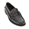 PRADA Antique finish leather loafers