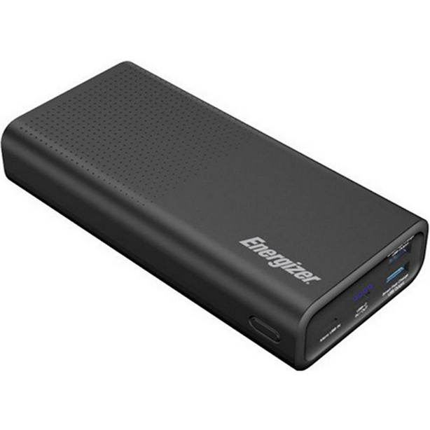 Energizer Ue20012Pq Power Bank 20000Mah Fast Charging Black