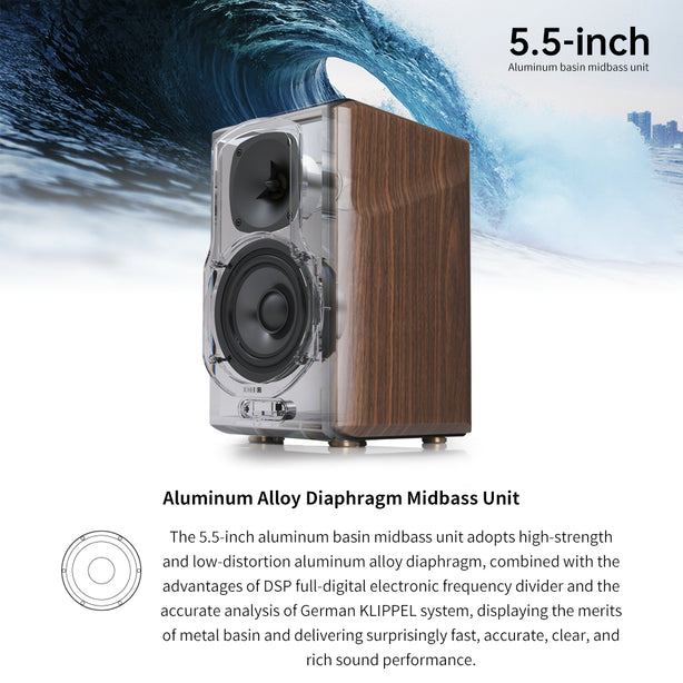 Edifier Bookshelf S2000Mkiii Hi-Res Audio Bluetooth 130W