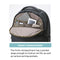 ELECOM Off Toco Backpack BM-OFBP/Laptop Backpack/Business Bag/S/M/L Size/Gray/Black/RFID Protection