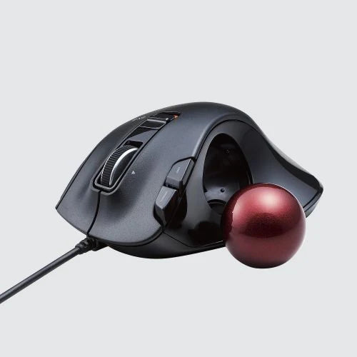 ELECOM Wired Trackball mouse M-XT2URBK-G (Redball)