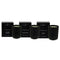 Royal Doulton Black 220g Soy Candle - Cotton Blossom / Lemongrass / Peony