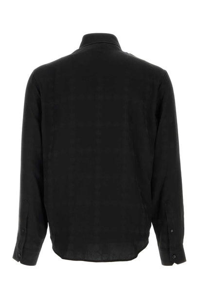 Silk Shirt With Medusa Head