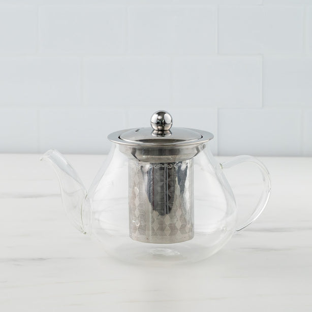 Robinsons Glass Tea Pot 600ml - Special Buy