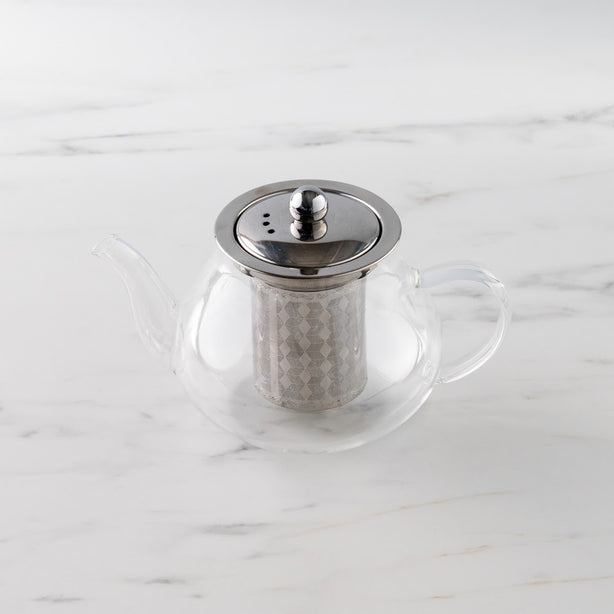 Robinsons Glass Tea Pot 600ml - Special Buy
