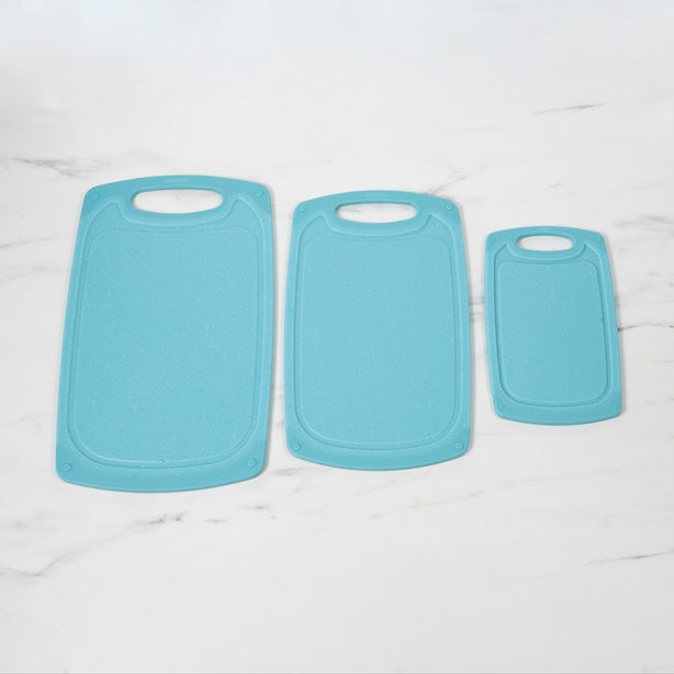 Robinsons Chopping Board 3 Pack - Blue - Special Buy