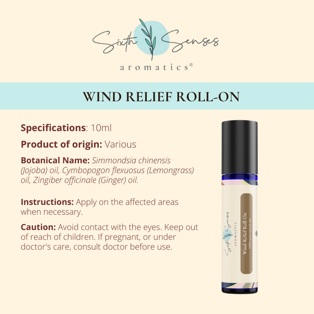 Sixth Senses Aromatics Wind-Relief Roll-On