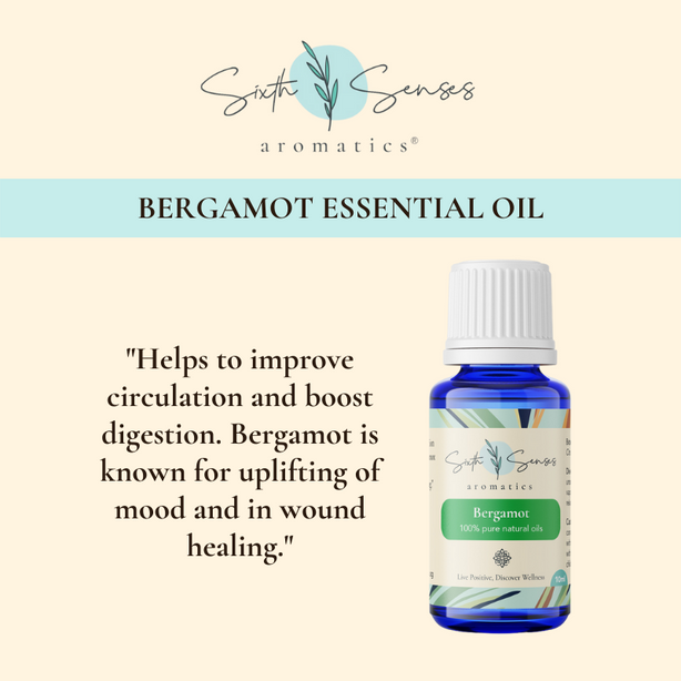 Sixth Senses Aromatics Bergamot essential oil