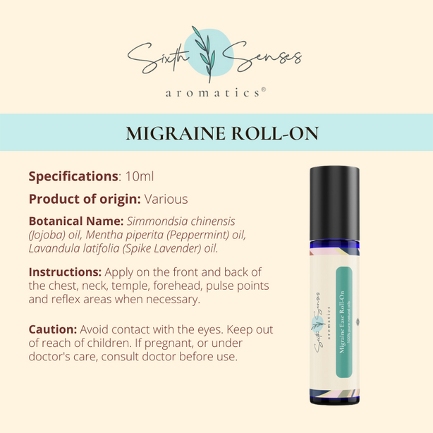 Sixth Senses Aromatics Migraine Ease Roll-On