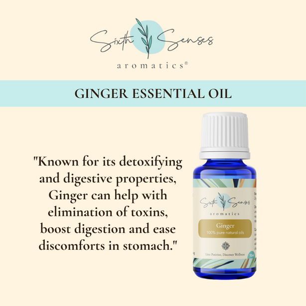 Sixth Senses Aromatics Ginger essential oil