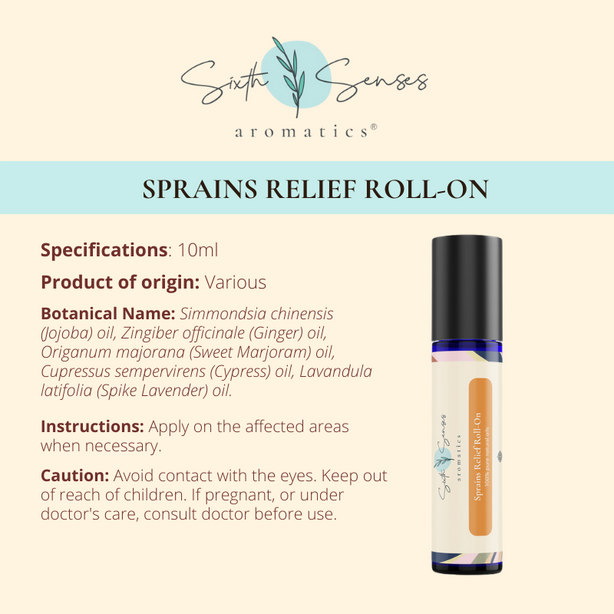 Sixth Senses Aromatics Sprains Relief Roll-On