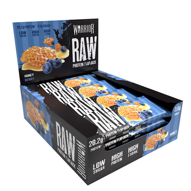 Warrior RAW Protein Flapjack (Box of 12)