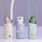 ASP05848 ASOBU Bestie Adjustable Bottle Sling Strap - Smoke Grey | Kids Hands-Free Water Bottle Carrier