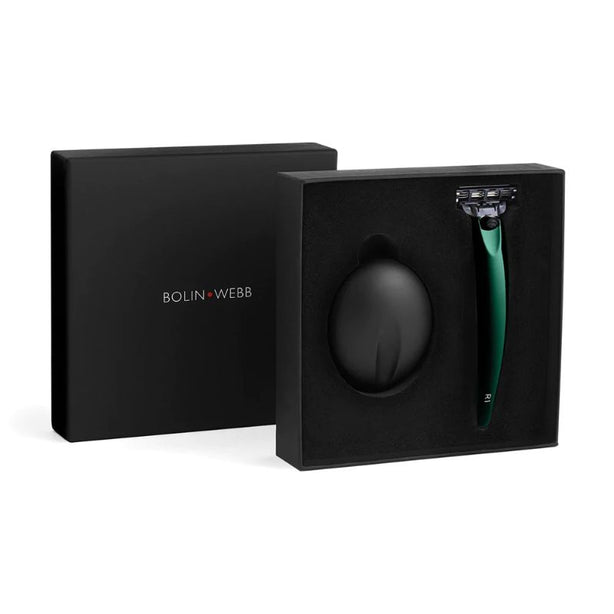 Bolin Webb R1 British Racing Green Razor - Gillette Mach 3