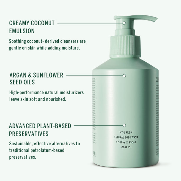 Corpus Natural Body Wash Nº Green 250ml