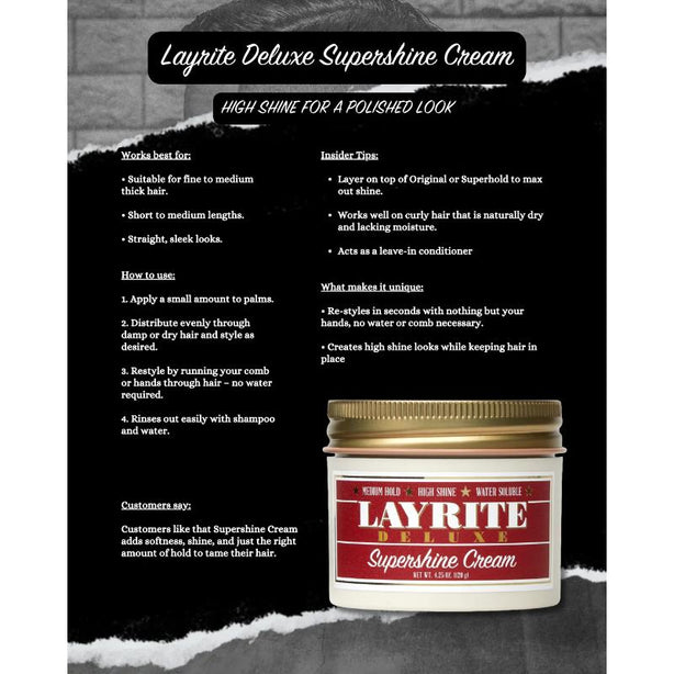 Layrite Supershine Cream 120g