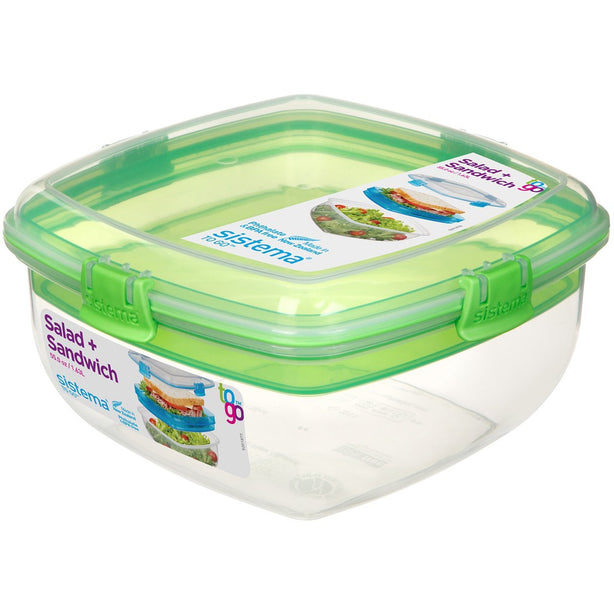 Sistema Salad + Sandwich To Go 1.63L