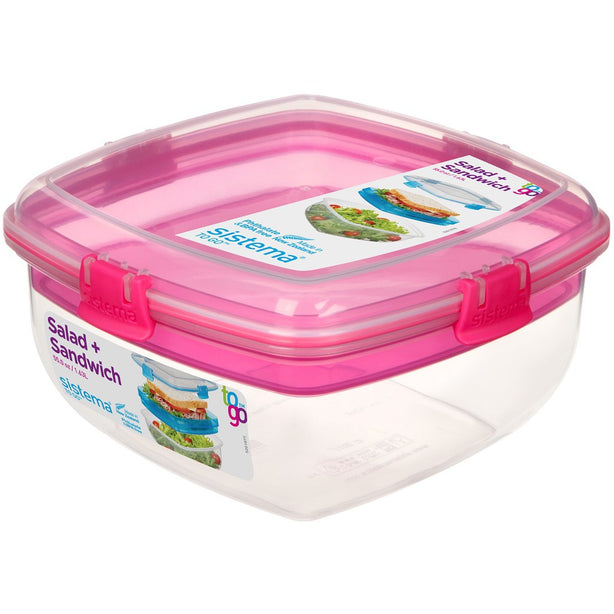 Sistema Salad + Sandwich To Go 1.63L